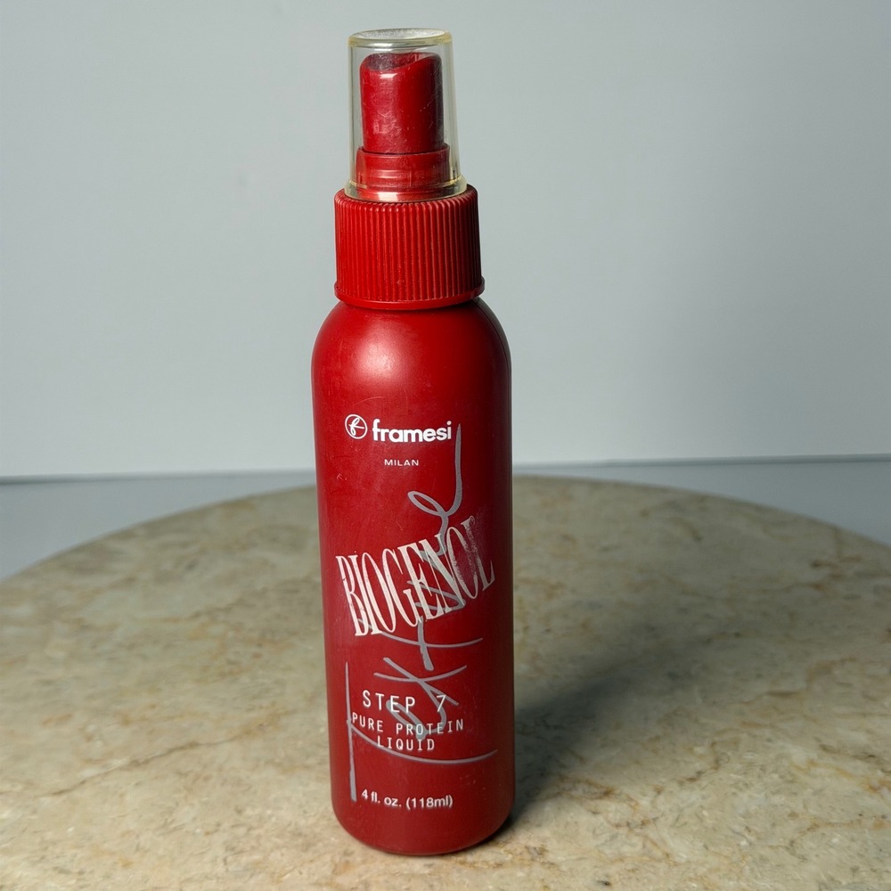 Framesi Biogenol Step 7 Pure Protein Liquid 4oz Red Spray Hair Treatment